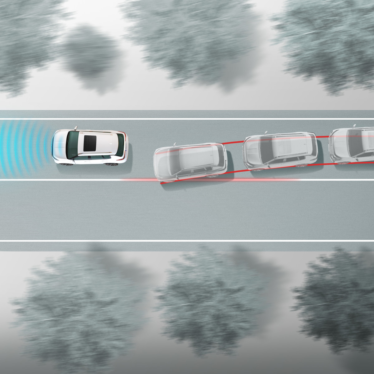 Система попередження про виїзд зі смуги руху вібрацією на кермі (Lane Departure Warning [LDW])